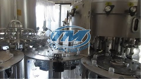 Dây Chuyền Sản Xuất Nước Ngọt Có Gas Tự Động