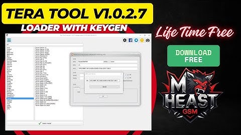 Tera Tool v1.0.2.7 - Tera Tool With Loader - Tera Tool - Tera Tool Keygen And Loader