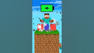 Who Do You Choose- Herobrine Family or Rich Noob #minecraftshorts #fyp