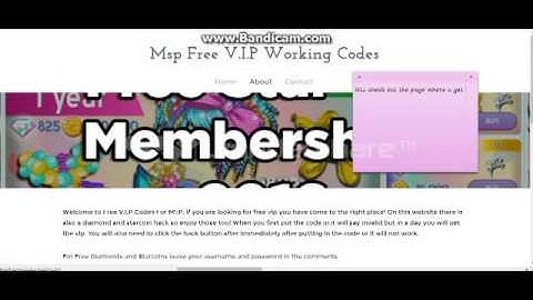 HOW TO GET FREE VIP ON MSP! (2016)