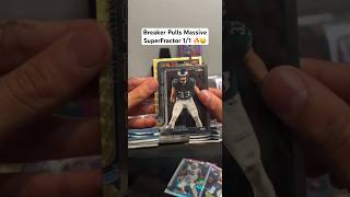 Pulled Live On whatnot SuperFractor 1/1 #sportscards #nfl #panini #topps