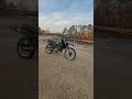 Early morning ride through the gulf course, on my 2009 kawasaki klr650 (tuned)