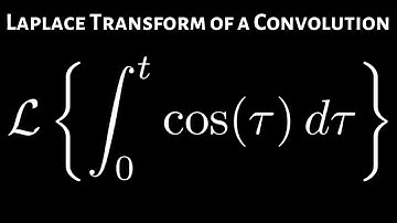 How to Find the Laplace Transform of the Definite Integral of cos(T) using the Convolution Theorem