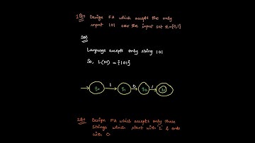 Example-1: Finite Automata | Theory of Computation #tafl #toc #shorts