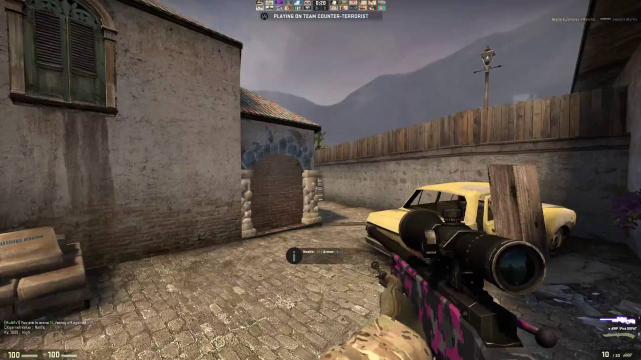 Playing CS:GO arena part #5 Banana - YouTube