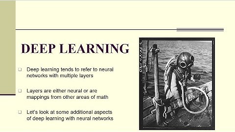 APM10-1: Deep Learning