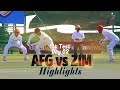 Afghanistan vs Zimbabwe Highlights | 1st Test | Day 2 | Afghanistan vs Zimbabwe in UAE 2021