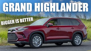 Toyota Grand Highlander: BIGGER Is Better!