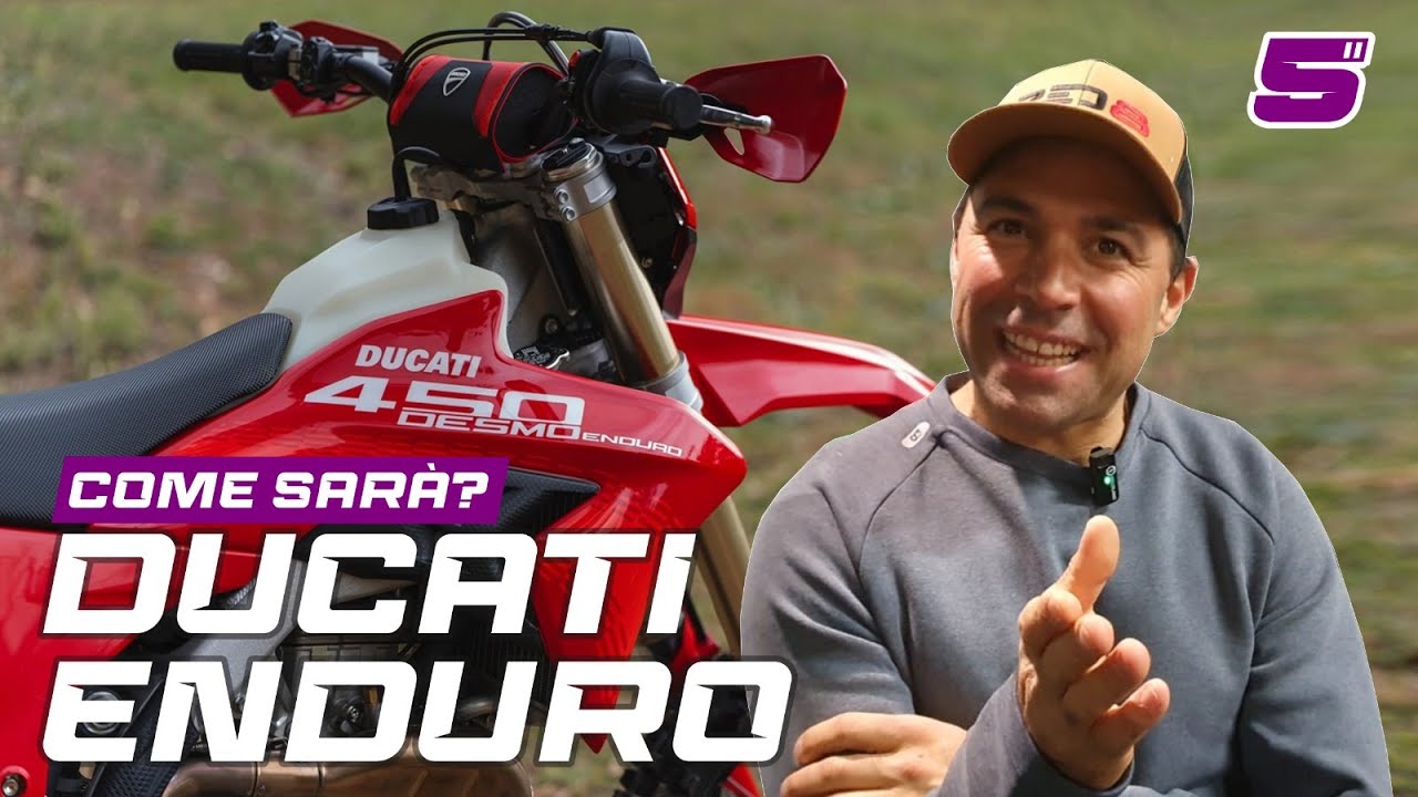 DUCATI Desmo450 ENDURO: Antoine MEO racconta il PROGETTO e il FUTURO in gara
