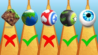 Going Balls VS Rolling Ball 3D - Ultimate SpeedRun Walkthrough! 🔥| Rollance | Ballz Gamer screenshot 1
