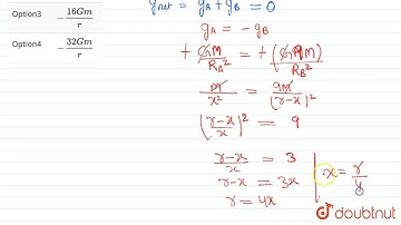 Two particles of masses 