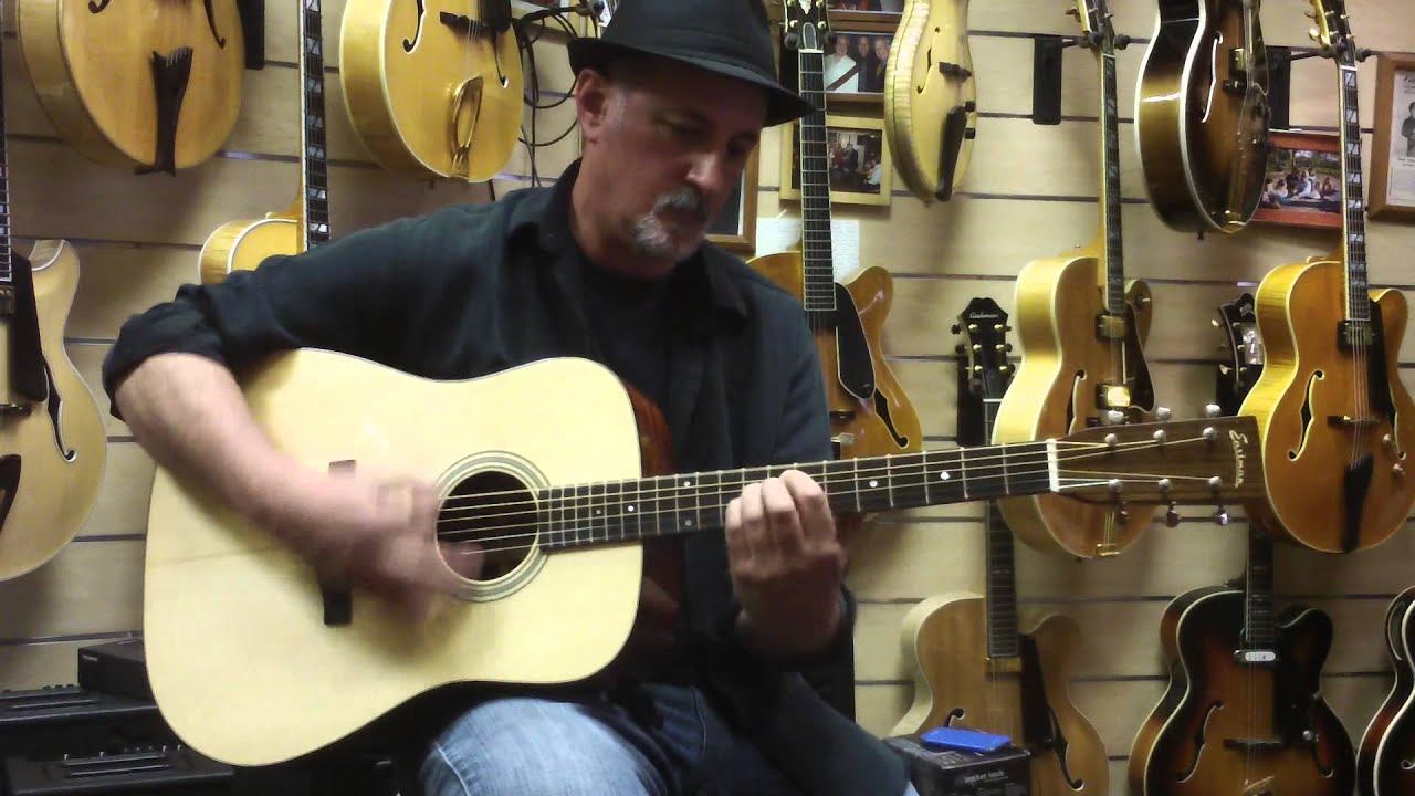 Larry Maltz playing an Eastman E10D Acoustic Guitar (Demo #1) @ Guitars 'n Jazz