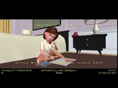 |The Incredibles| Helen Parr/Elastigirl Test Animation with Sound Part 1