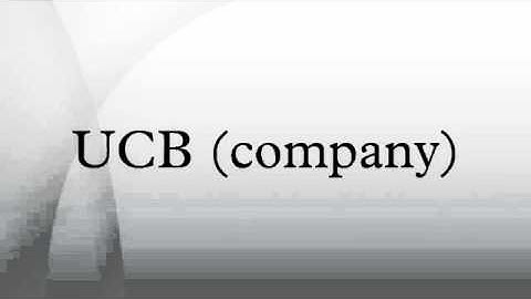 UCB (company)