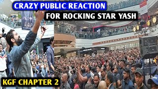 Crazy Public Reaction For Rocking Star Yash | KGF Chapter 2 | Raveena T, Sanjay Dutt | Navi Mumbai