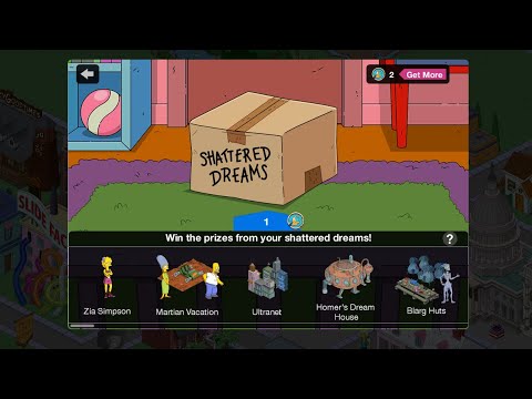 The Simpsons: Tapped Out - Shattered Dreams - President Lisa & Rigel VII