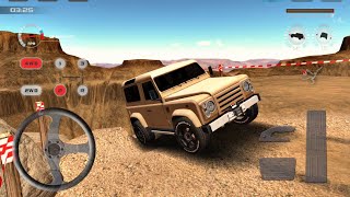 Land Cruiser 4X4 Off-Road Driving In Desert - New OffRoad Games 3D - Android Gameplay screenshot 4