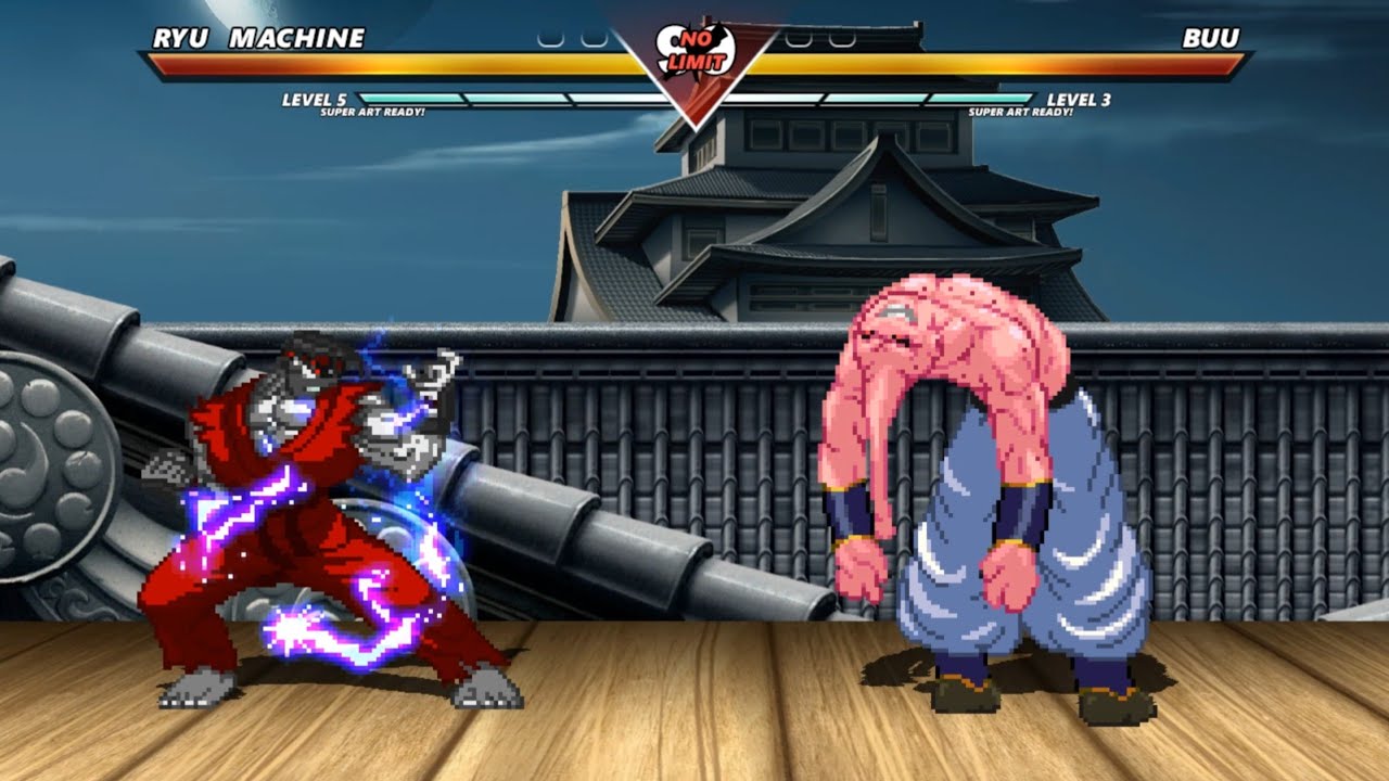 RYU MACHINE vs BUU - The most epic fight 🔥 - YouTube