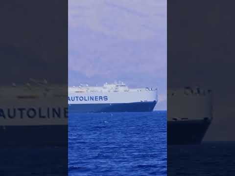 من أضخم السفن التجاريه سفينة رور السودان أتمني لو يمتلك مثل هذه السفن الضخمه وصلوني 1000 مشترك