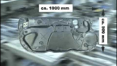 Dispensing foam gaskets on door modules
