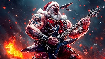 Santa vs. Krampus: Metal Christmas War | Metal AI Music Video