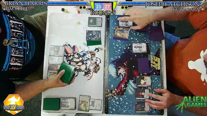 Round 5: Tim Keefe** (Brian Harris) vs Kuwabara (J...
