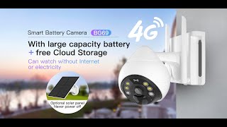 Cable-free monitoring! Vstarcam intelligent 4G wireless camera BG69！ screenshot 5