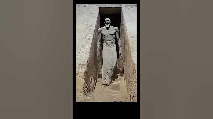 AI-generated video showcasing how the Ancient Egyptians built the pyramids.