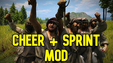 Cheer + Crouch To Sprint Mods | Mount & Blade 2: Bannerlord