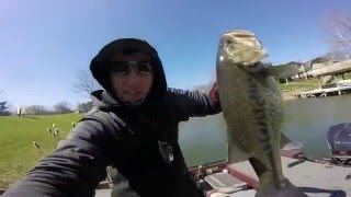Bass Fishing Cold Fronts with Shakey Heads