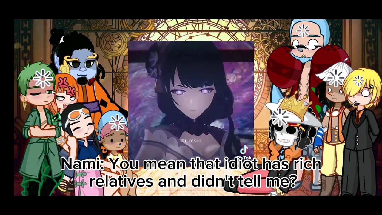 Straw Hats react to: Y/N is the Raiden Shogun/Ei. In this AU, Y/N is Luffy's mother.