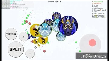 BLOB.IO THE NEW GHOST // BIGGEST TRIPLE LINE CANNON EVER