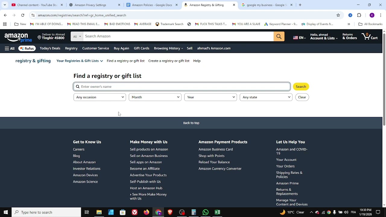 How To Find A Wedding, Baby Registry, Or Gift Lists On Amazon - Full Guide