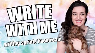 WRITE WITH ME - Live Writing Sprints