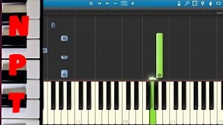 Romeo Santos - Propuesta Indecente Piano Tutorial - Como Tocar - Synthesia screenshot 4