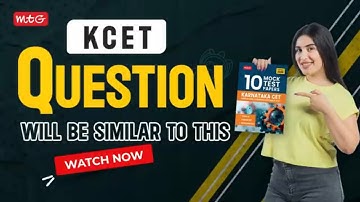 KCET Paper will be similar to this | KCET 10 Mock Test Papers | MTG book Spotlight