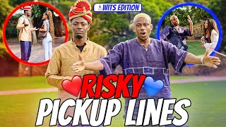 NIGERIAN AND INDIAN PRINCE USE RISKY PICKUP LINES TO GET GIRLS😭💕@BLESSERR_CPB