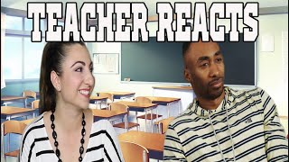 TEACHER REACTS TO Prince EA - Student vs Teacher (Reaction video)