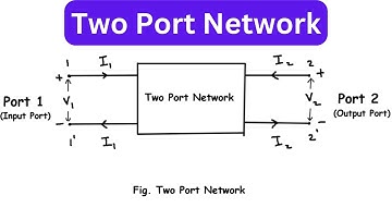 Two port network Introduction | Electrical Engineering