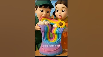 Squid Game Doll ASMR Slime🧟#squidgame #squidgame2 #ai #asmr