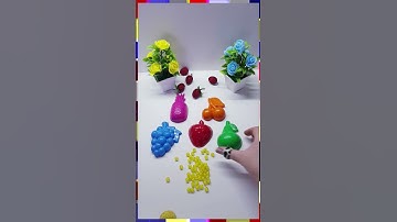 Satisfying Reverse Beads ASMR Vidео🍓🍌🍐 #reverse #asmr #satisfying