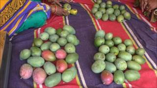 Sorting and packaging of mango
