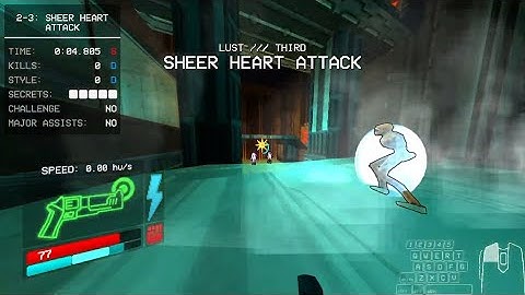 Speedrunning a random ultrakill level every day until i start hrt | Day 12 (2-3)