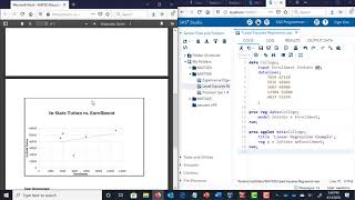 Linear Regression Instructions SAS