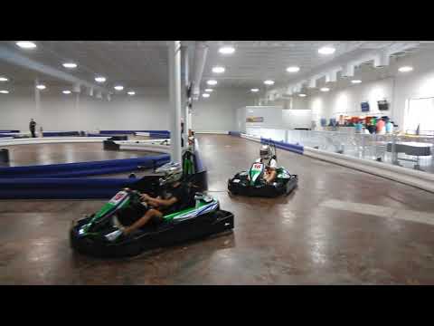 Kartona Indoor High Speed Go Cart Track Opens On Beach Youtube