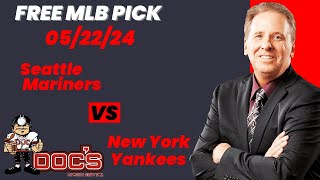 MLB Picks and Predictions - Seattle Mariners vs New York Yankees, 5/22/24 Free Best Bets & Odds