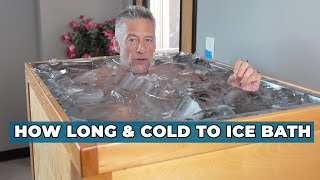 How Long and Cold Should You Ice Bath? | Morozko Science