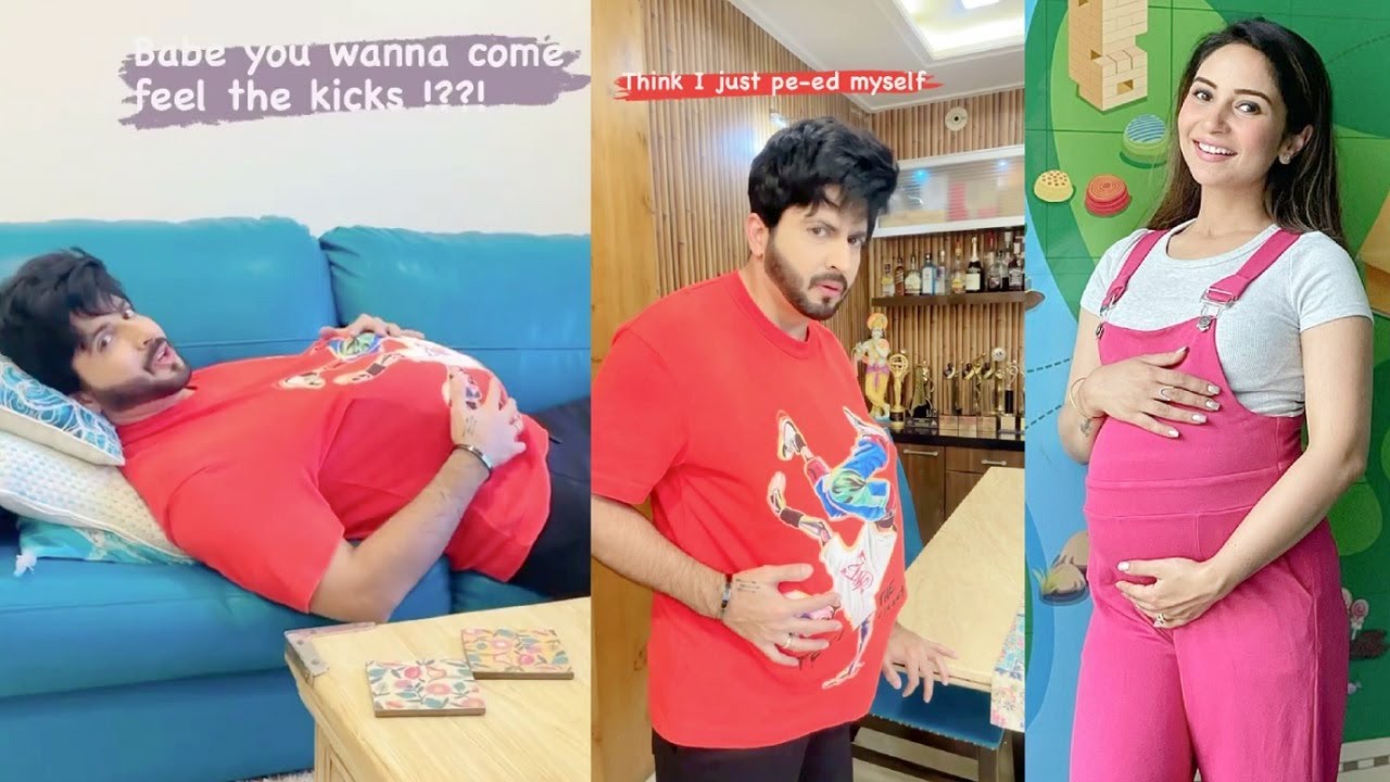 Dheeraj Dhoopar Imitating Pregnant Wife Vinny Arora  😂🤣Can’t Stop Laughing