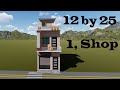 12 by 25 house design # 12 by 25 house plan # 12 *25 duplex house plan