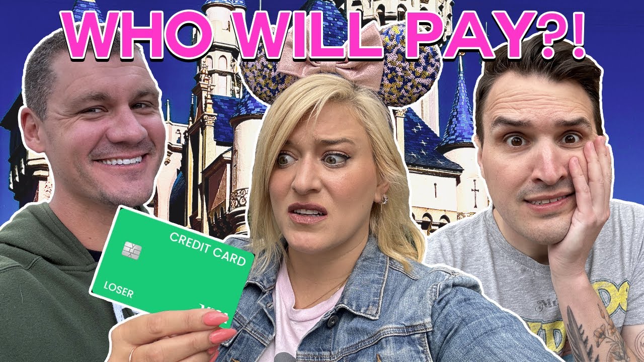 Проигравший платит за наш шопинг в Диснейленде $$$ | Игра в рулетку с кредитными картами: Диснейл...
